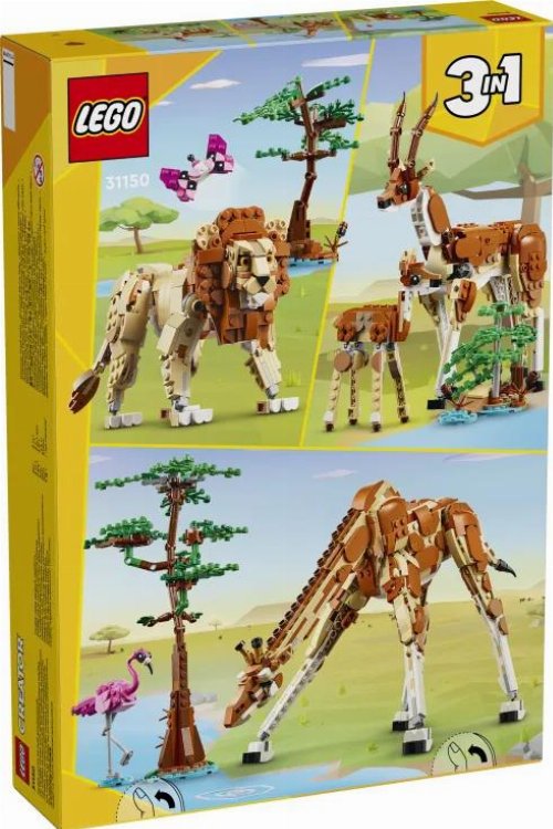 LEGO Creator - 3in1 Wild Safari Animals
(31150)