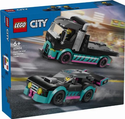 LEGO City - Race Car & Car Carrier Truck
(60406)