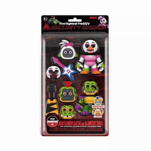 Funko Snaps! Five Nights at Freddy's: Security
Breach - Montgomery Gator & Glamrock 2-Pack Minifigures
(9cm)