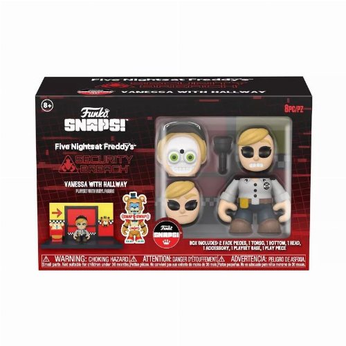 Funko Snaps! Five Nights at Freddy's: Security
Breach - Vanessa with Hallway Minifigure (9cm)