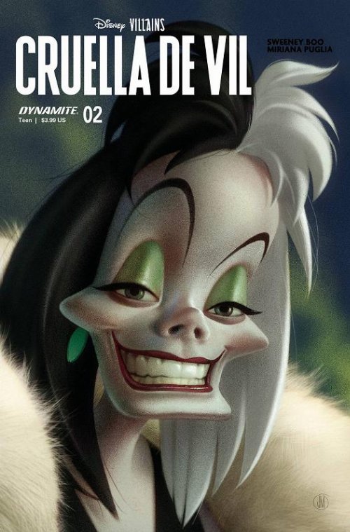 Τεύχος Κόμικ Disney Villains Cruella De Vil #2 Cover
A