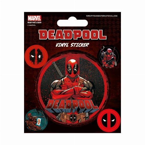 Marvel - Deadpool Σετ Αυτοκόλλητα