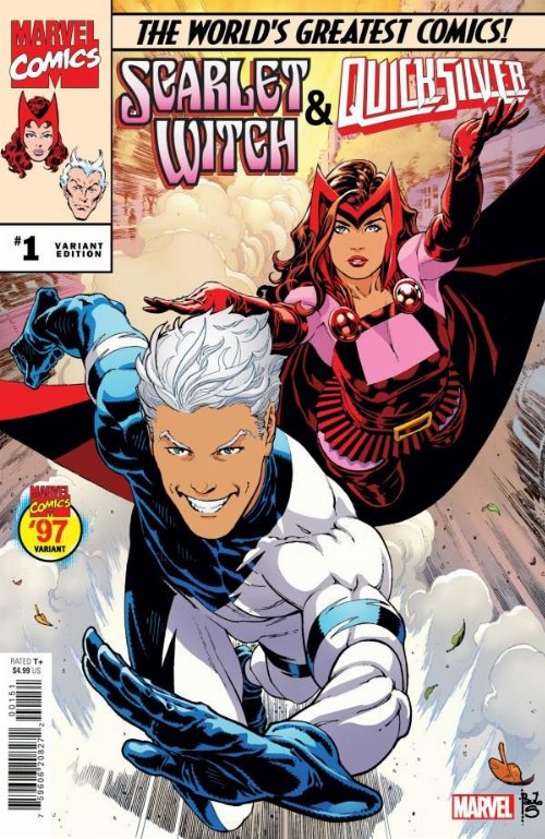 Τεύχος Κόμικ Scarlet Witch Quicksilver #1 Siqueira
Variant Cover