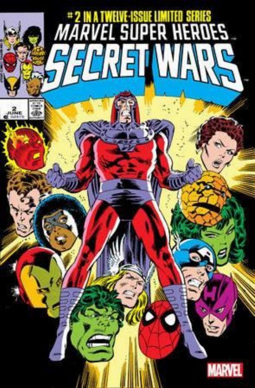 Τεύχος Κόμικ Marvel Super Heroes Secret Wars #2
Facsimile Edition