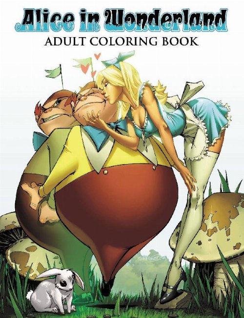 Βιβλίο Ζωγραφικής Ενηλίκων Alice In
Wonderland