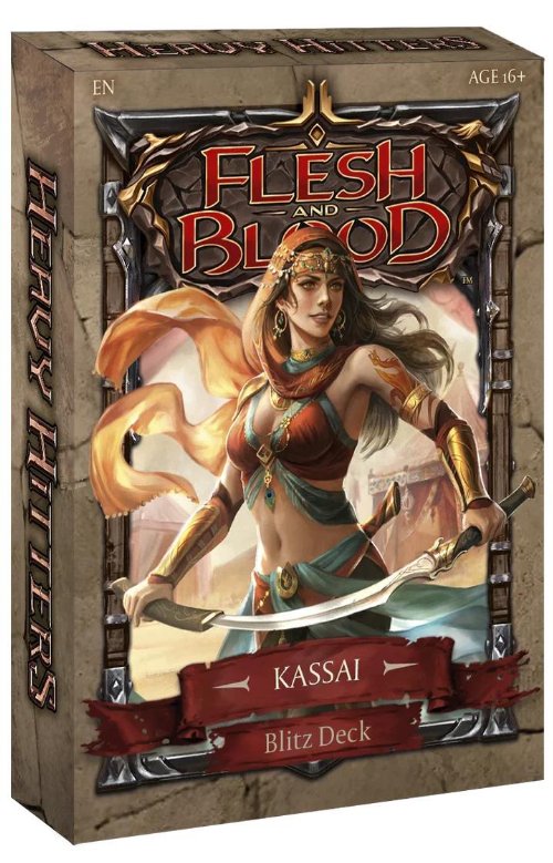 Flesh & Blood TCG - Heavy Hitters Blitz Deck
(Kassai)