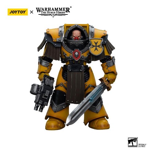 Warhammer: The Horus Heresy - Imperial Fists
Legion Cataphractii Terminator Squad Legion Cataphractii Sergeant
with Power Sword 1/18 Action Figure (12cm)