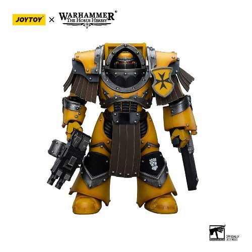 Warhammer: The Horus Heresy - Imperial Fists
Legion Cataphractii Terminator Squad Legion Cataphractii with
Chainfist 1/18 Action Figure (12cm)