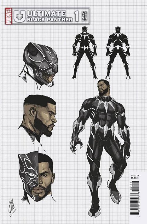 Ultimate Black Panther #1 Foreman Variant
Cover