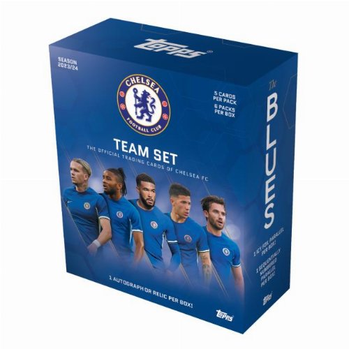 Topps - 2023-24 Chelsea FC Official Team Set
Box
