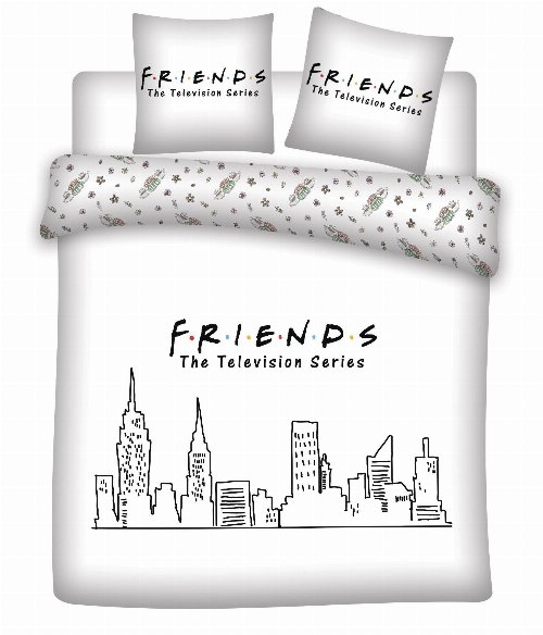 Friends - Logo Duvet Set (Duvet &
Pillows)