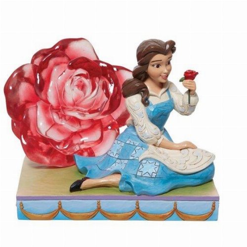 Disney: Beauty and the Beast Enesco - Belle with Clear
Rose Φιγούρα Αγαλματίδιο (12cm)