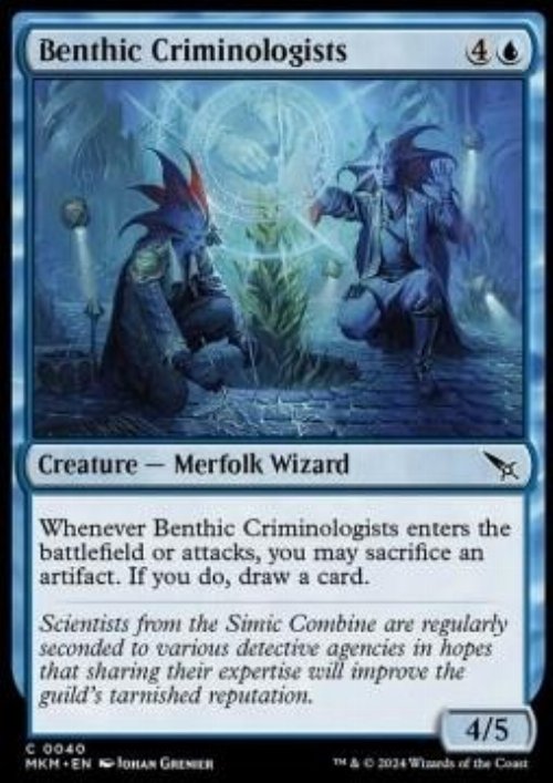 Benthic Criminologists