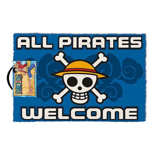 One Piece - All Pirates Welcome Doormat (40 x 60
cm)