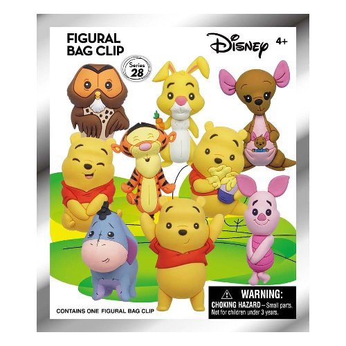 Disney - Winnie the Pooh Bag Clip Minifigures
(Random Packaged Blind Pack)