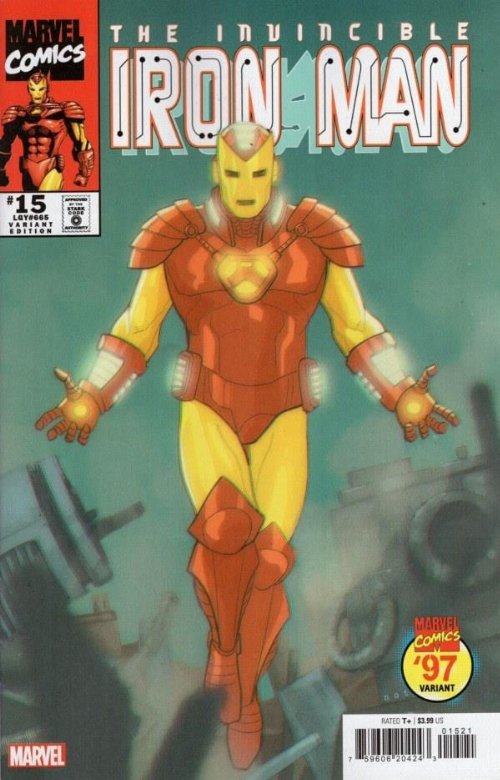 Τεύχος Κόμικ The Invincible Iron Man #15 Variant
Cover