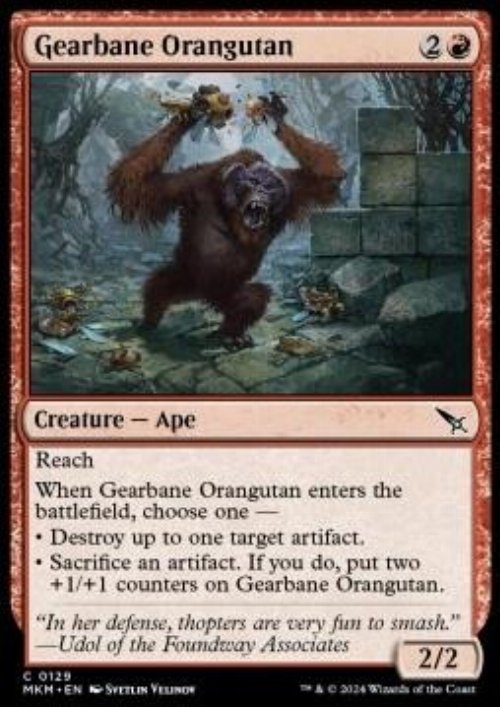 Gearbane Orangutan