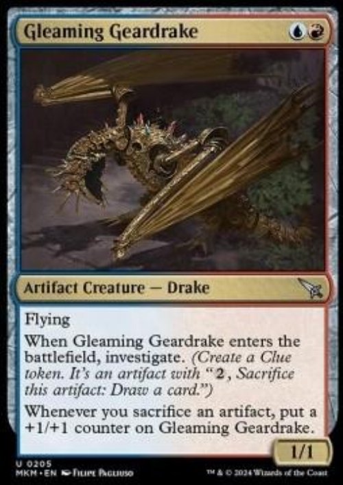 Gleaming Geardrake