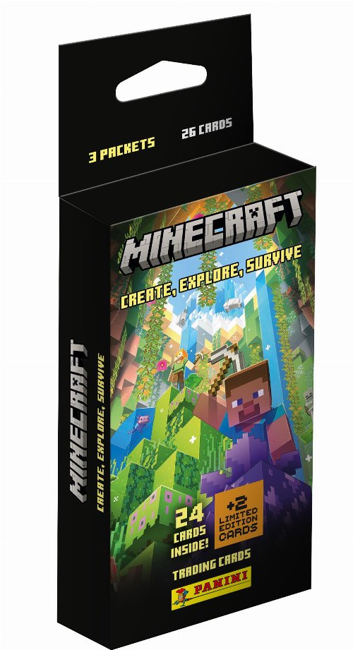 Panini - Minecraft Cards Blister (26
Cards)