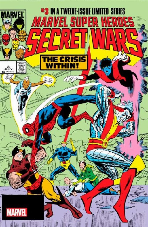 Marvel Super Heroes Secret Wars #3 Facsimile
Edition