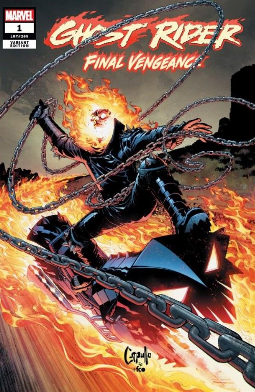 Τεύχος Κόμικ Ghost Rider Final Vengeance #1 Capullo
Variant Cover