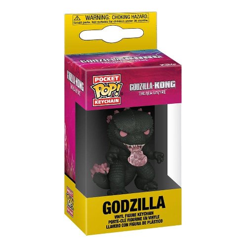 Funko Pocket POP! Keychain Godzilla vs Kong: The
New Empire - Godzilla Figure
