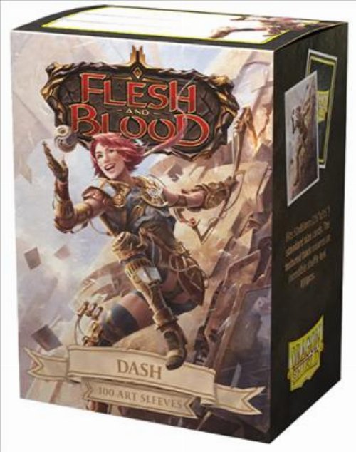 Dragon Shield Art Sleeves Standard Size - Flesh &
Blood: Dash (100 Sleeves)