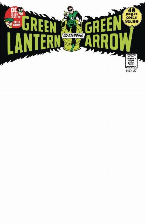 Green Lantern #87 Facsimile Edition Blank
Variant Cover