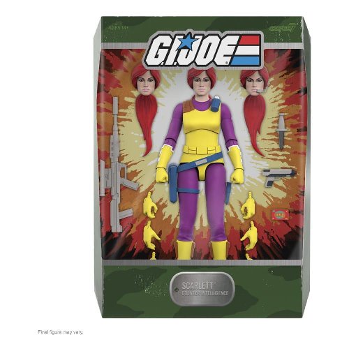 GI Joe: Ultimates - Scarlett (DIC Purple) Φιγούρα
Δράσης (18cm)