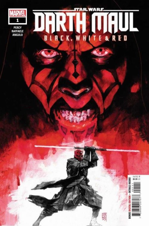 Τεύχος Κόμικ Star Wars Darth Maul: Black White &
Red #1