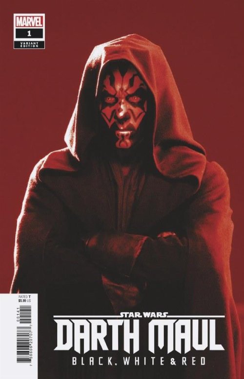 Τεύχος Κόμικ Star Wars Darth Maul: Black White &
Red #1 Movie Variant Cover