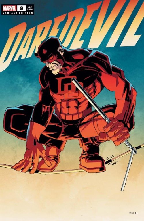 Τεύχος Κόμικ Daredevil #8 Frank Miller Variant
Cover