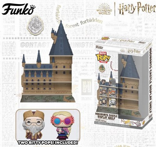 Funko Bitty POP! Town: Harry Potter - Hogwarts
Castle Display Shelf (Contains 2 Bitty POP!)