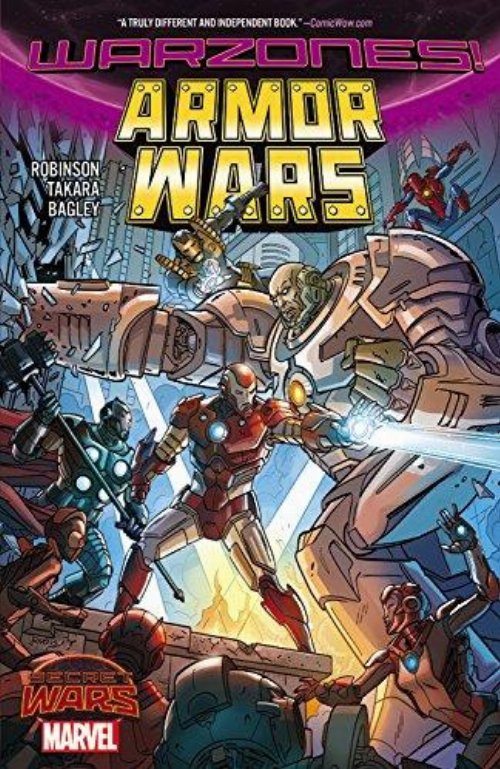 Εικονογραφημένος Τόμος Armor Wars: Warzones
TP