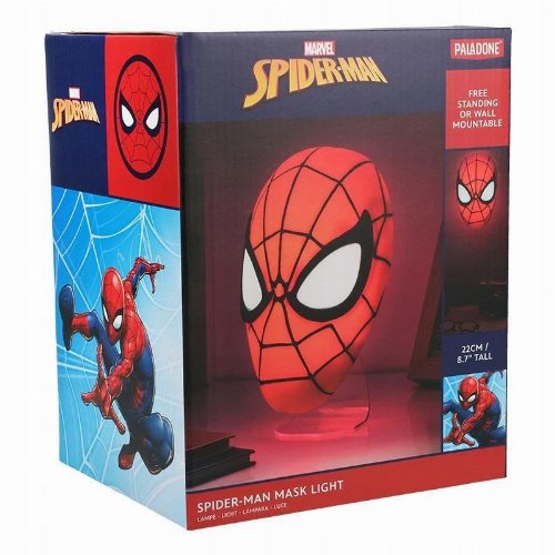 Marvel - Spider-Man Mask Φωτιστικό
(22cm)