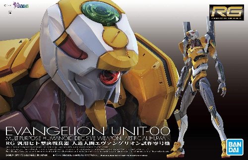 Neon Genesis Evangelion - Real Grade Gunpla:
Multipurpose Humanoid Decisive Weapon Evangelion Unit-00 1/144 Σετ
Μοντελισμού