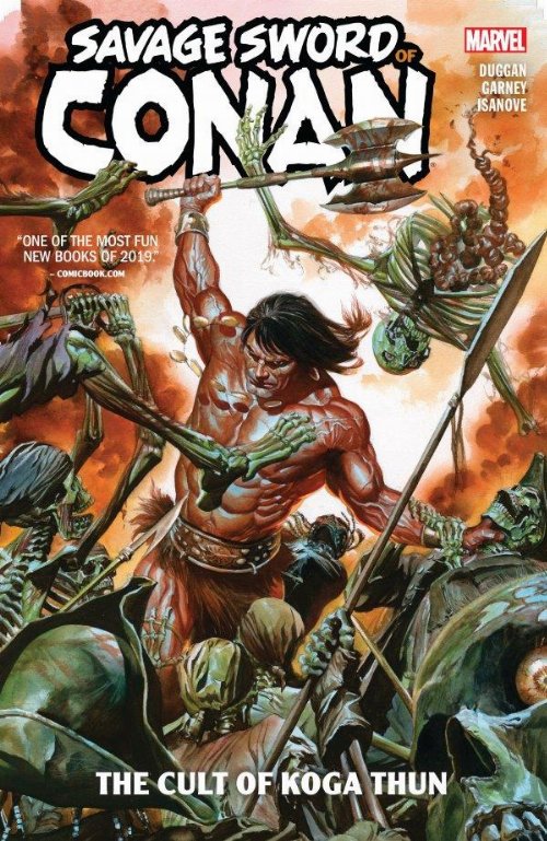 Εικονογραφημένος Τόμος Savage Sword of Conan: The Cult
of Koga Thun