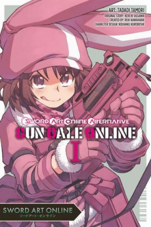 Τόμος Manga Sword Art Online Alternative Gun Gale Vol.
01