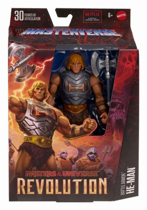 Masters of the Universe: New Eternia Masterverse
- Battle Armor He-Man Action Figure (18cm)