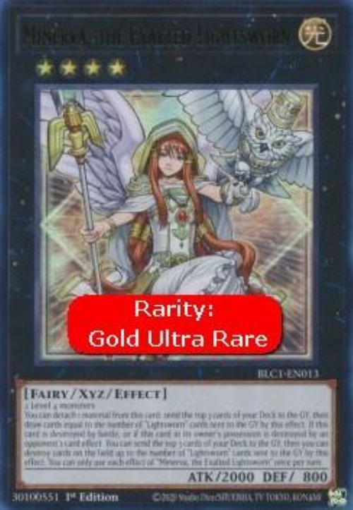 Minerva, the Exalted Lightsworn (V.1 - Ultra
Rare)