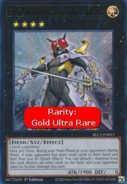 Evilswarm Exciton Knight (V.1 - Ultra
Rare)