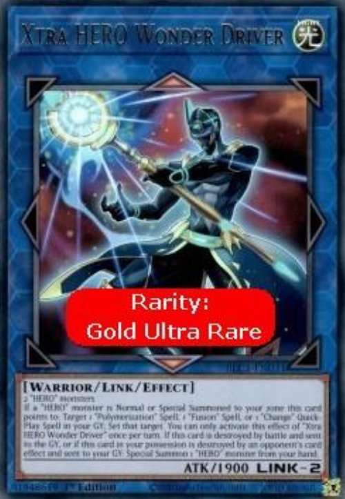 Xtra HERO Wonder Driver (V.1 - Ultra
Rare)