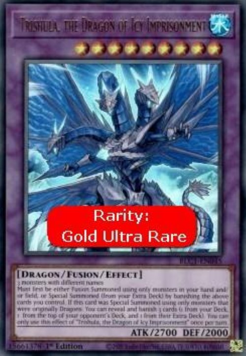 Trishula, the Dragon of Icy Imprisonment (V.1 -
Ultra Rare)