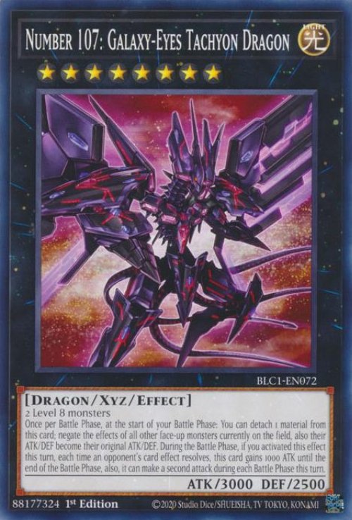 Number 107: Galaxy-Eyes Tachyon Dragon