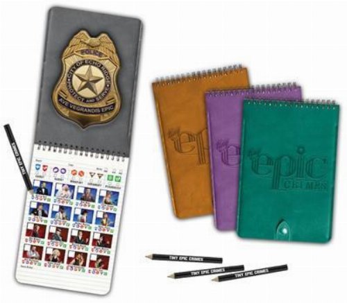 Επέκταση Tiny Epic Crimes - Detective
Notebooks