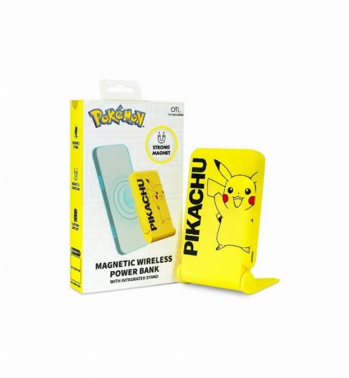 Pokemon - Pikachu Magnetic Wireless Power
Bank