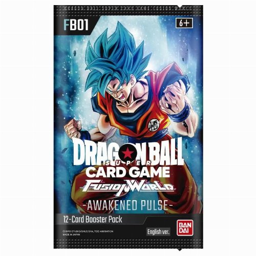 Dragon Ball Super Card Game - FB01 Fusion World:
Awakened Pulse Booster