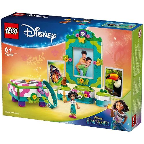 LEGO Disney - Encanto Mirabel's Photo Frame and
Jewelry Box (43239)
