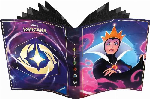 Ravensburger 4-Pocket Lorebook Pro-Binder -
Disney Lorcana: Evil Queen