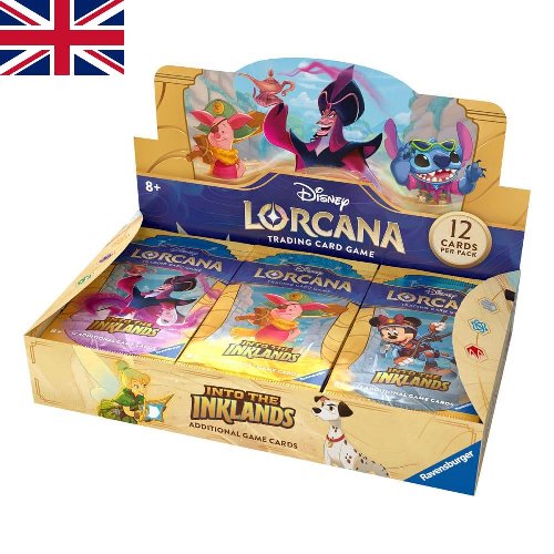 Disney Lorcana TCG - Into the Inklands Booster Box (24
Packs)